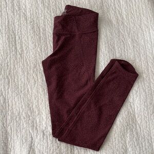 Kids Maroon Athleta Girl Active Leggings - Athleta